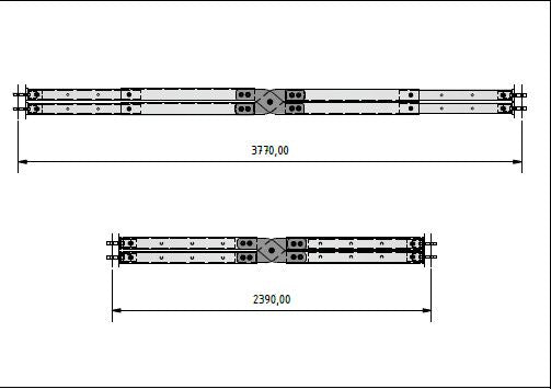 Uthyrning Lasto Kryssok Aluminium WLL 10T