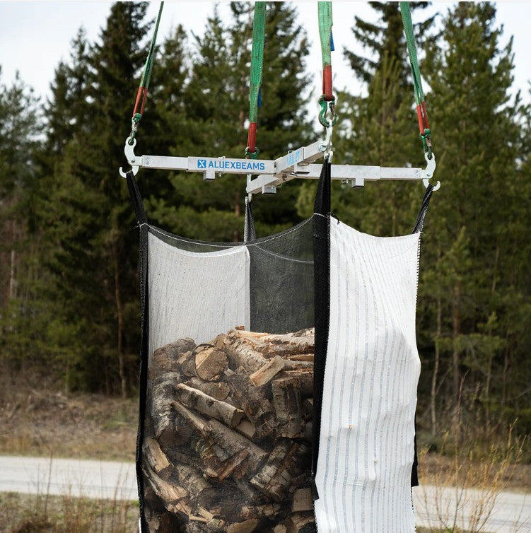 Ladda bild i galleriet, Aluexbeams Aluex 2 KryssOk  Aluminium 1670-1070mm WLL 2T
