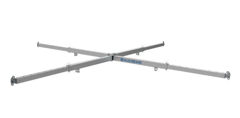 Ladda bild i galleriet, Aluexbeams Aluex 20 KryssOk  Aluminium 4570-8000mm WLL 20T
