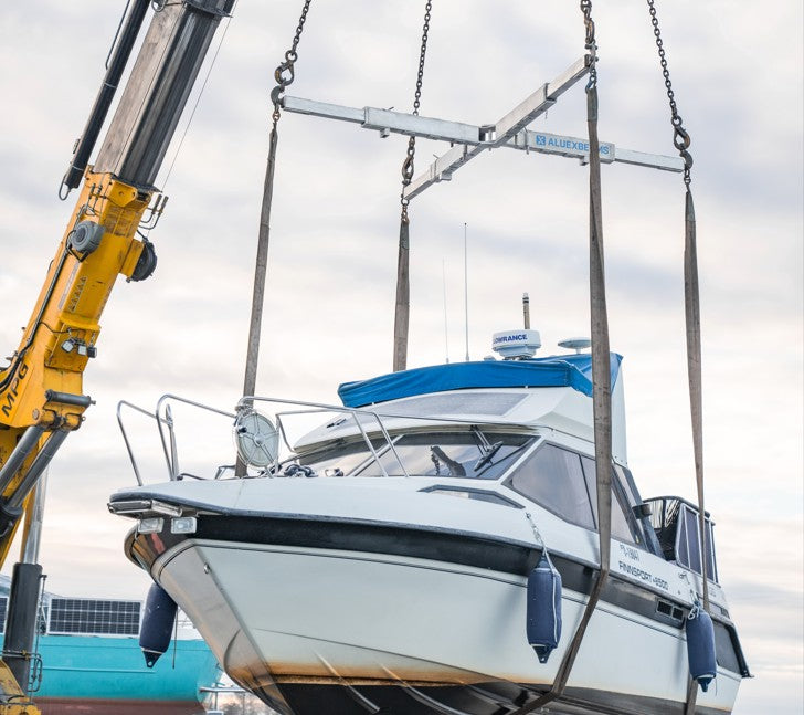 Ladda bild i galleriet, Erbjudande NU: 47250:- Aluexbeams Aluex 10+ KryssOk  Aluminium 2540-5400mm WLL 10T
