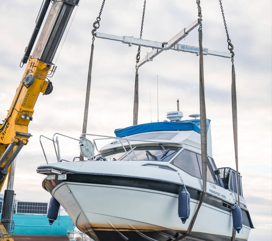 Erbjudande NU: 47250:- Aluexbeams Aluex 10+ KryssOk  Aluminium 2540-5400mm WLL 10T