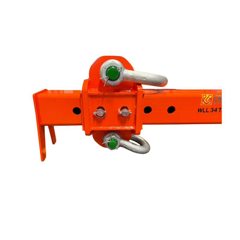 Ladda bild i galleriet, Uthyrning LyftOk Spridare Pelardubb LiftingXperts Komplett WLL34T EWL 1030-1500mm. Pris / dygn.
