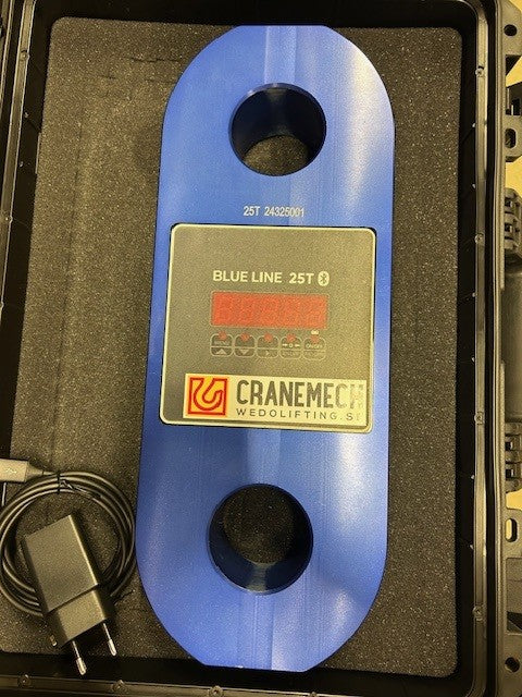 Ladda bild i galleriet, Uthyrning Vetec  Dynamometer WLL 25T med schacklar. Pris / dygn.
