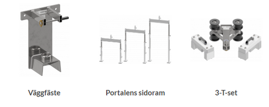 Feltes Portalkran Aluminium hopfällbar modell Mini WLL 0-15T