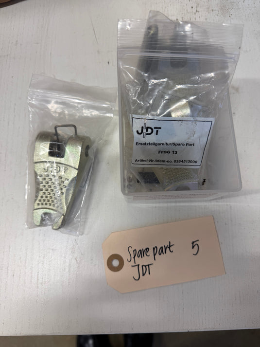 5) JDT Spare part MFFSG 10 latch - spring - roll pin Visningsex.NU: 175:-