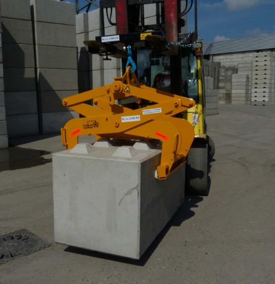 BSV Lyftsax 262150 för betongelement 400-800mm WLL 2500Kg