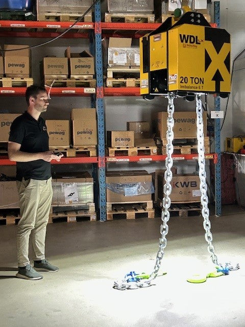WeDoLifting NivelleringsOk  frikoppling blixtljusvarnare WLL 20T ( Imbalance 6T)
