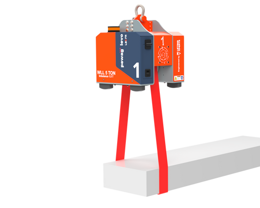 Pewag Levo LB Load Balancer frikoppling blixtljusvarnare WLL 5T ( Imbalance 2T)
