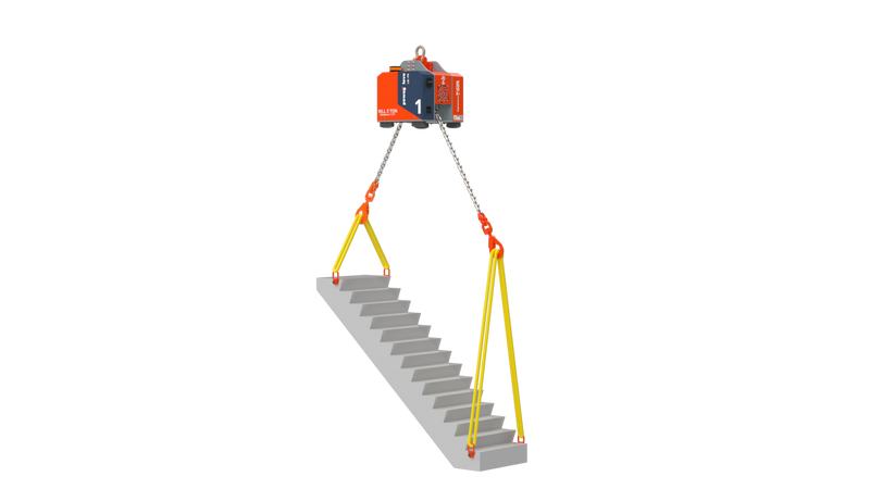 Ladda bild i galleriet, Uthyrning Pewag Levo LB Load Balancer frikoppling blixtljusvarnare WLL 20T ( Imbalance 6T) . Pris / dygn.
