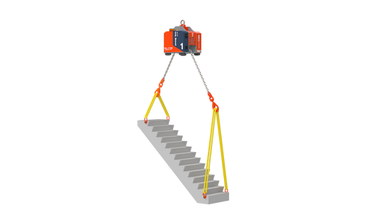 Uthyrning Pewag Levo LB Load Balancer frikoppling blixtljusvarnare WLL 20T ( Imbalance 6T) . Pris / dygn.