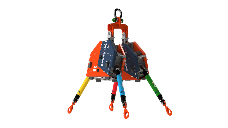 Ladda bild i galleriet, Pewag Levo LC Compensator double - med nivellering WLL 24T
