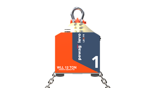 Pewag Levo LB Load Balancer frikoppling blixtljusvarnare WLL 12T ( Imbalance 5T)