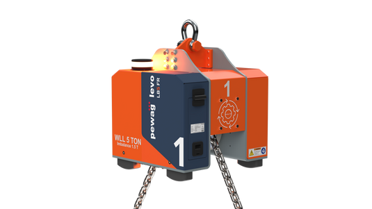 Pewag Levo LB Load Balancer frikoppling blixtljusvarnare WLL 5T ( Imbalance 2T)