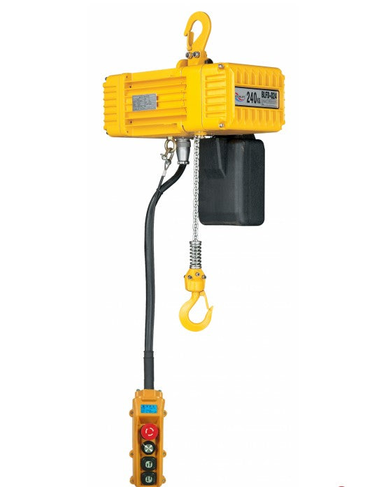 Ladda bild i galleriet, Uthyrning Kättingtelfer Masterlift BLFD   - WLL 0.24T EWL 7 mtr. Pris / dygn. Pris / dygn.
