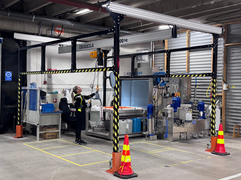 Ladda bild i galleriet, Erikkila Portabelt Skensystem - Flyttbar Arbetsstation
