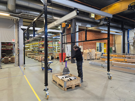 Erikkila Portabelt Skensystem - Flyttbar Arbetsstation