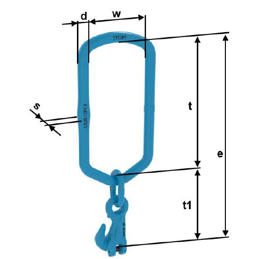 Pewag Ögla VLSXK 1-7mm Klass 12 Plus  WLL: 2.36T