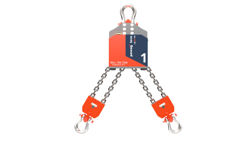 Ladda bild i galleriet, Pewag Levo LB Load Balancer frikoppling blixtljusvarnare WLL 100T ( Imbalance 30T)
