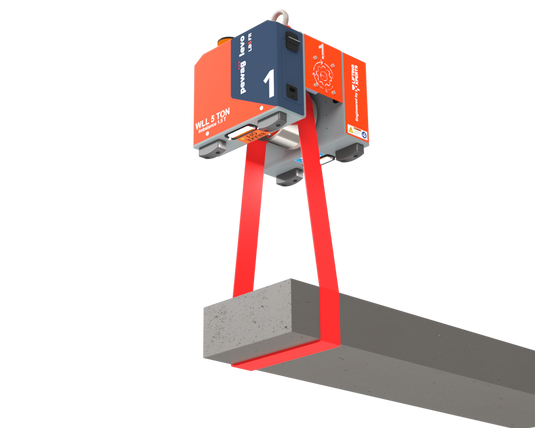 Pewag Levo LB Load Balancer frikoppling blixtljusvarnare WLL 5T ( Imbalance 2T)