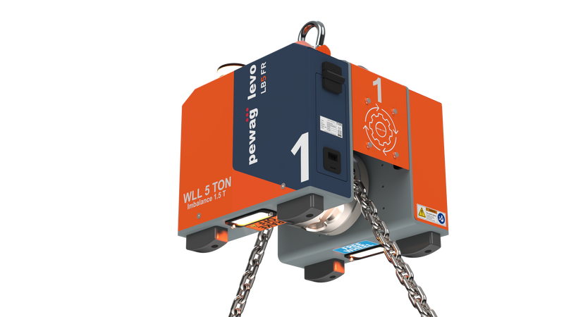 Ladda bild i galleriet, Uthyrning Pewag Levo LB Load Balancer frikoppling blixtljusvarnare WLL 5T ( Imbalance 2T). Pris / dygn.
