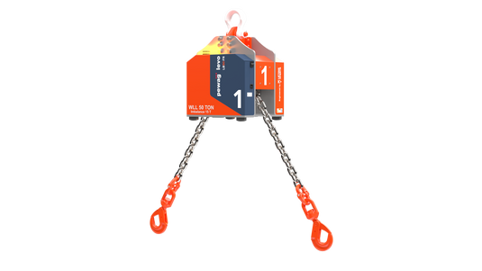 Pewag Levo LB Load Balancer  frikoppling blixtljusvarnare WLL 50T ( Imbalance 15T)