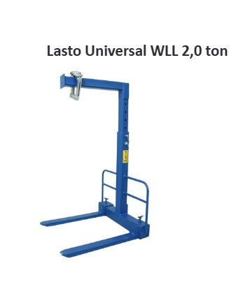 Uthyrning  Pallgaffel teleskopisk LASTO Universal - WLL: 2000 kg