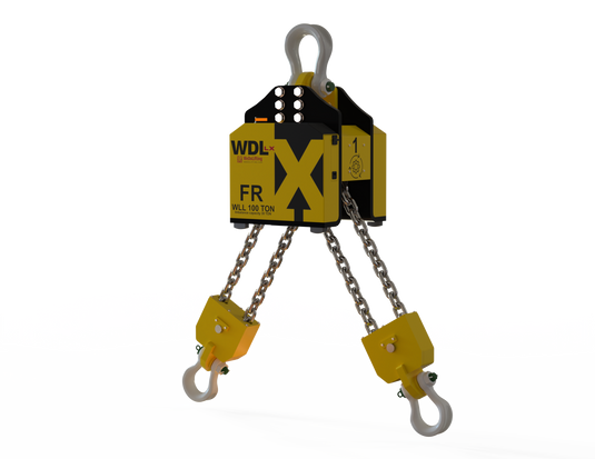 WeDoLifting NivelleringsOk  frikoppling blixtljusvarnare WLL 100T ( Imbalance 30T)
