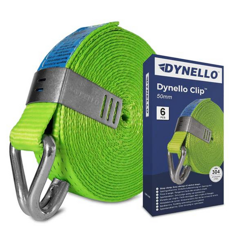 Dynello Clip för surrningsband 50mm (6 stycken)
