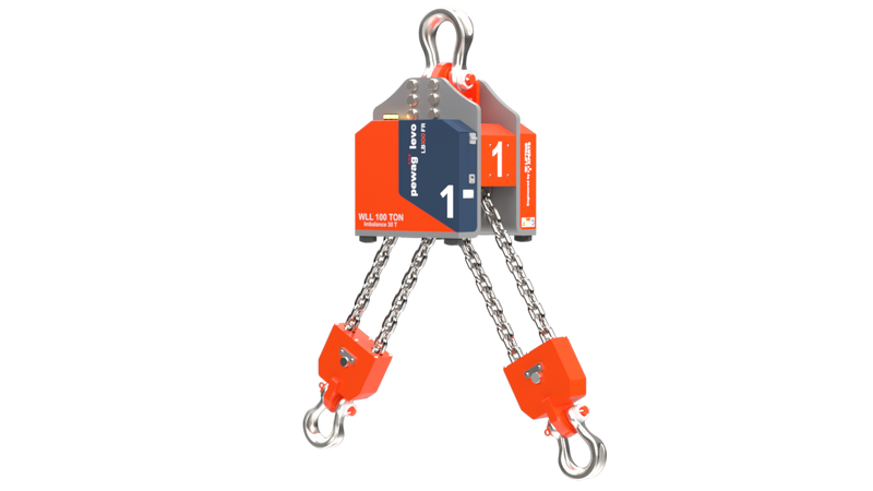 Ladda bild i galleriet, Pewag Levo LB Load Balancer frikoppling blixtljusvarnare WLL 100T ( Imbalance 30T)
