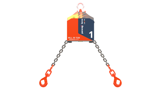 Pewag Levo LB Load Balancer  frikoppling blixtljusvarnare WLL 50T ( Imbalance 15T)