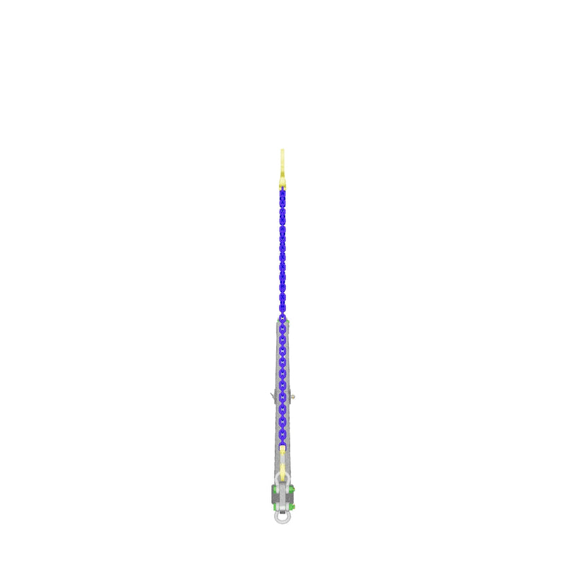 Ladda 3D-modellen i galleriet, WDL Justerbart LyftOk S21 WLL 6000kg 3500-6100mm
