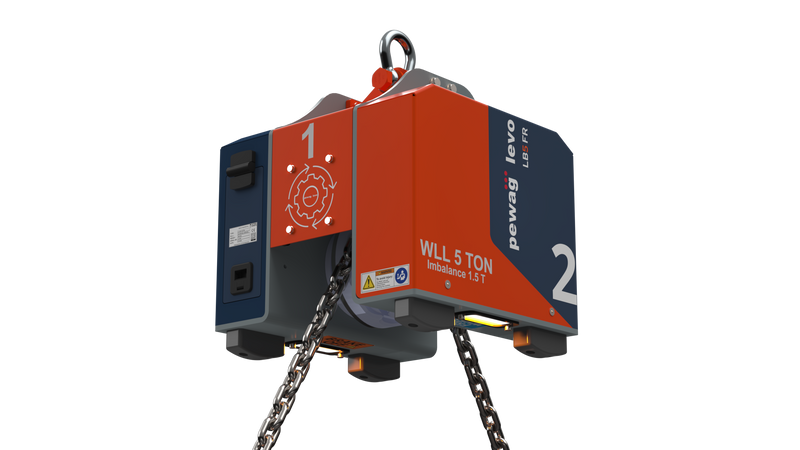 Ladda bild i galleriet, Uthyrning Pewag Levo LB Load Balancer frikoppling blixtljusvarnare WLL 5T ( Imbalance 2T). Pris / dygn.
