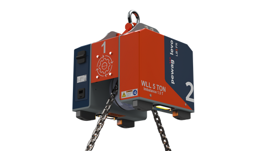 Uthyrning Pewag Levo LB Load Balancer frikoppling blixtljusvarnare WLL 5T ( Imbalance 2T). Pris / dygn.